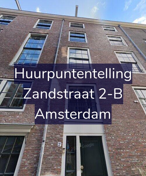 Foto gevel Huurpuntentelling voor Zandstraat 2-B, Amsterdam