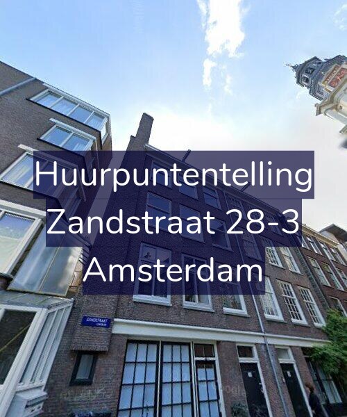 Foto gevel Huurpuntentelling voor Zandstraat 28-3, Amsterdam