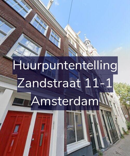 Foto gevel Huurpuntentelling voor Zandstraat 11-1, Amsterdam