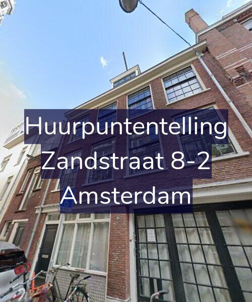 Foto gevel Huurpuntentelling voor Zandstraat 8-2, Amsterdam