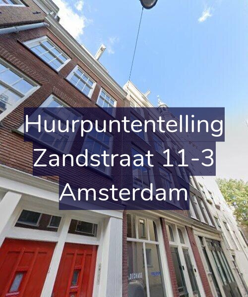 Foto gevel Huurpuntentelling voor Zandstraat 11-3, Amsterdam