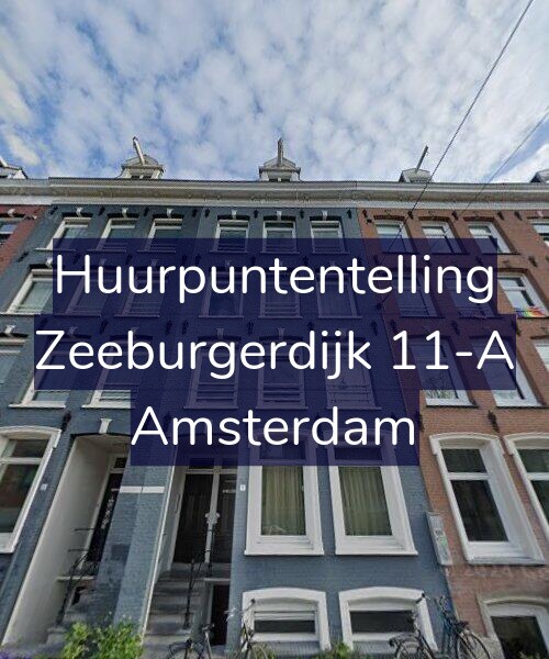 Foto gevel Huurpuntentelling voor Zeeburgerdijk 11-A, Amsterdam