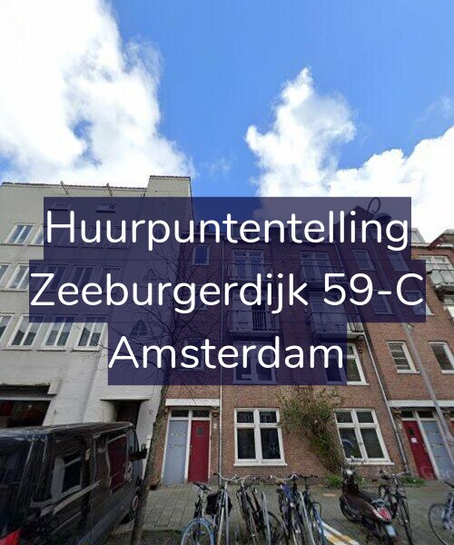 Foto gevel Huurpuntentelling voor Zeeburgerdijk 59-C, Amsterdam