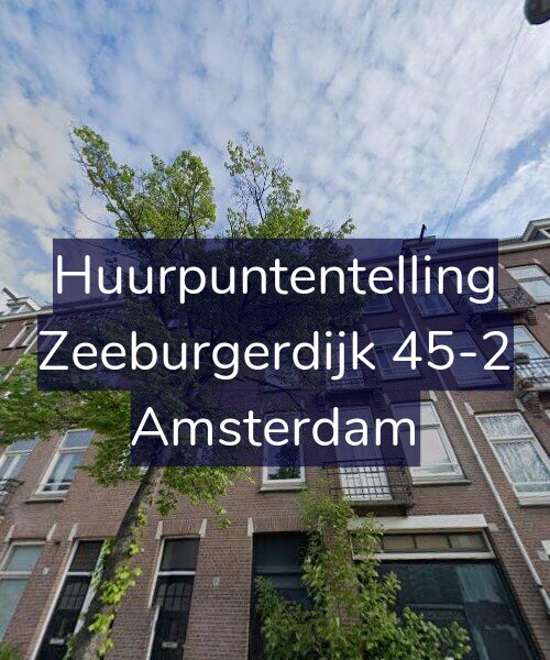 Foto gevel Huurpuntentelling voor Zeeburgerdijk 45-2, Amsterdam