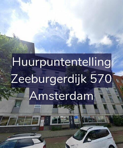 Foto gevel Huurpuntentelling voor Zeeburgerdijk 570, Amsterdam