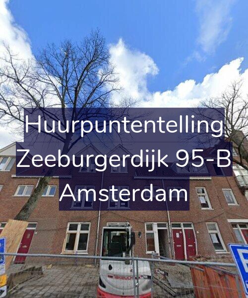 Foto gevel Huurpuntentelling voor Zeeburgerdijk 95-B, Amsterdam