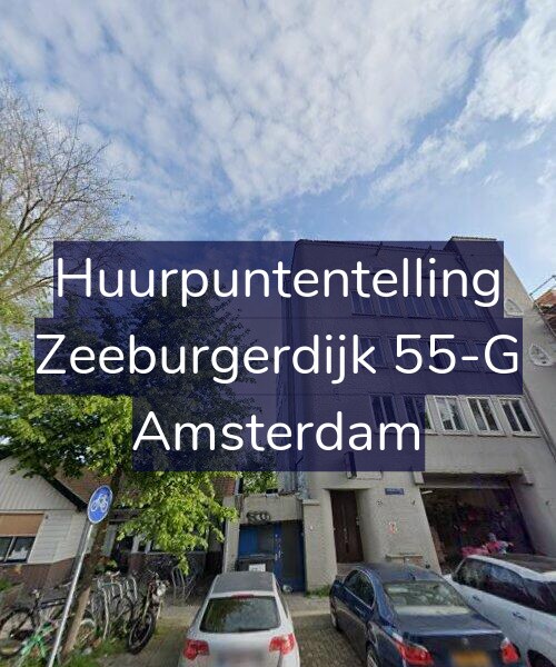 Foto gevel Huurpuntentelling voor Zeeburgerdijk 55-G, Amsterdam
