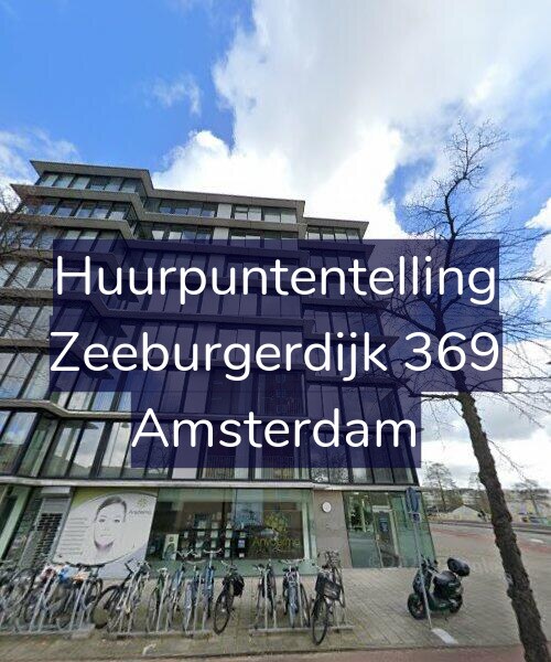 Foto gevel Huurpuntentelling voor Zeeburgerdijk 369, Amsterdam