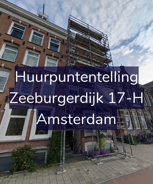 Foto gevel Huurpuntentelling voor Zeeburgerdijk 17-H, Amsterdam