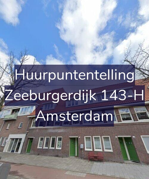 Foto gevel Huurpuntentelling voor Zeeburgerdijk 143-H, Amsterdam