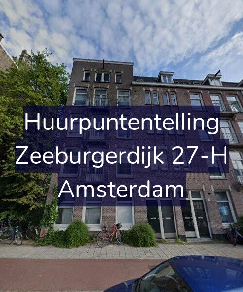 Foto gevel Huurpuntentelling voor Zeeburgerdijk 27-H, Amsterdam
