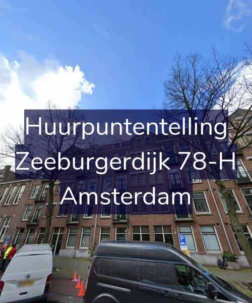 Foto gevel Huurpuntentelling voor Zeeburgerdijk 78-H, Amsterdam