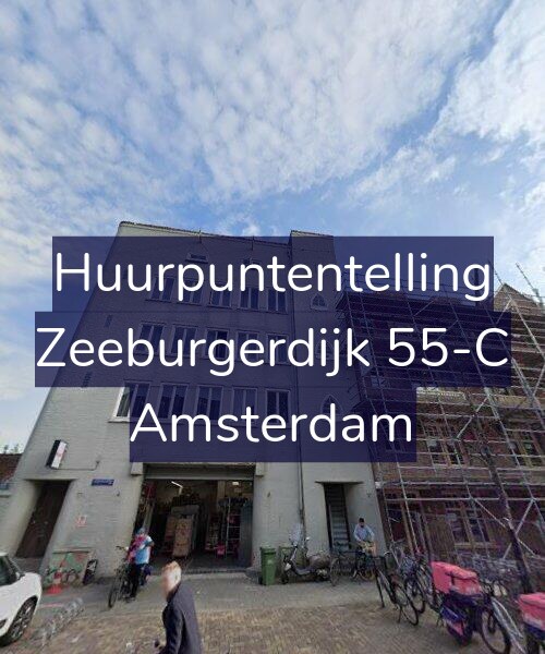 Foto gevel Huurpuntentelling voor Zeeburgerdijk 55-C, Amsterdam