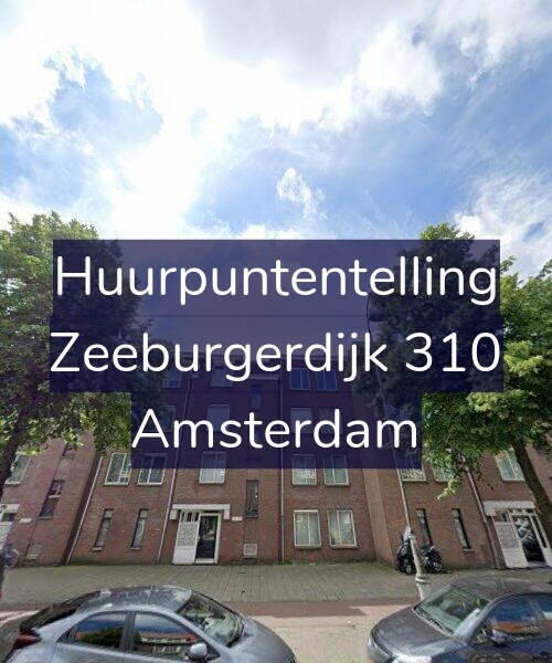 Foto gevel Huurpuntentelling voor Zeeburgerdijk 310, Amsterdam