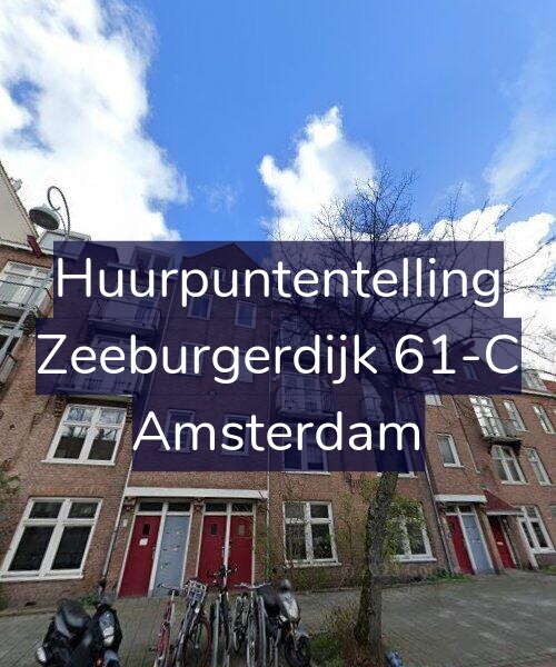 Foto gevel Huurpuntentelling voor Zeeburgerdijk 61-C, Amsterdam