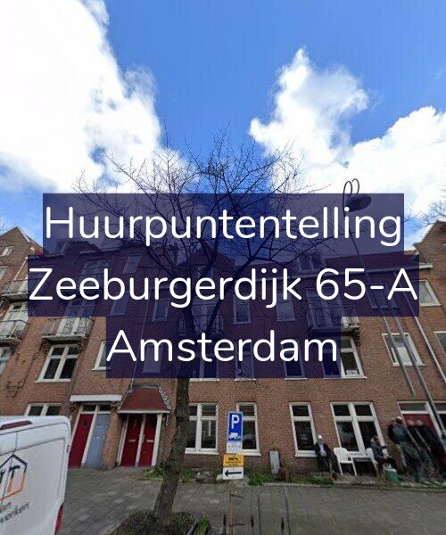 Foto gevel Huurpuntentelling voor Zeeburgerdijk 65-A, Amsterdam