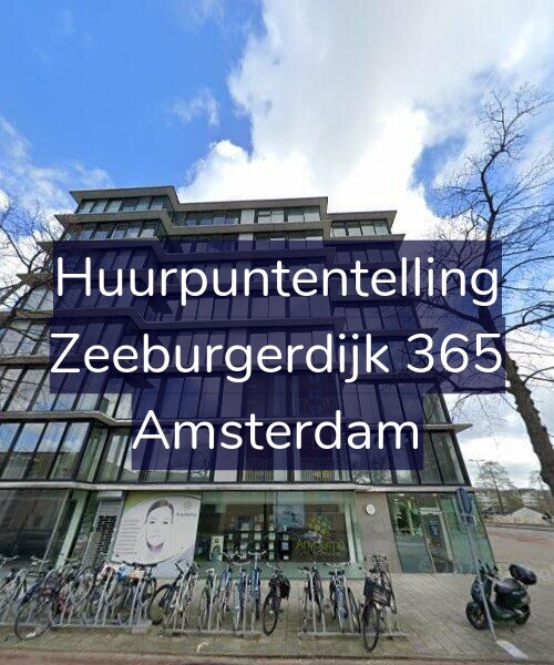 Foto gevel Huurpuntentelling voor Zeeburgerdijk 365, Amsterdam