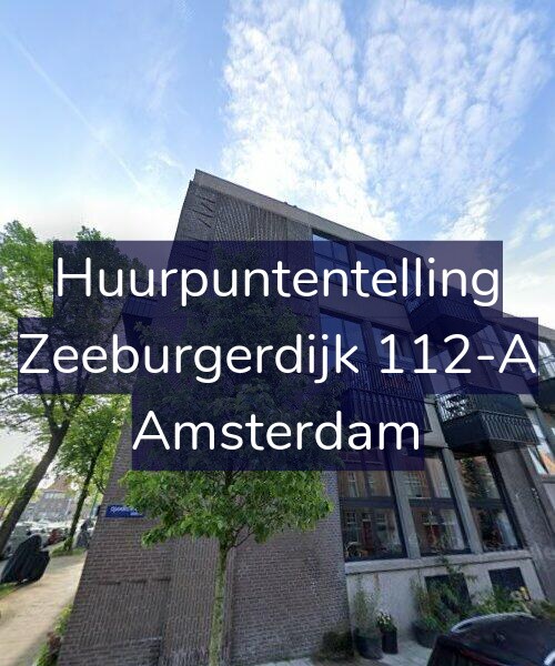 Foto gevel Huurpuntentelling voor Zeeburgerdijk 112-A, Amsterdam