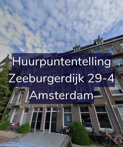 Foto gevel Huurpuntentelling voor Zeeburgerdijk 29-4, Amsterdam