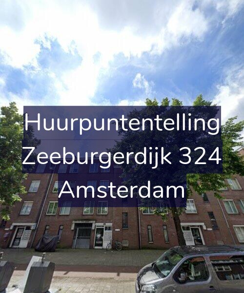 Foto gevel Huurpuntentelling voor Zeeburgerdijk 324, Amsterdam