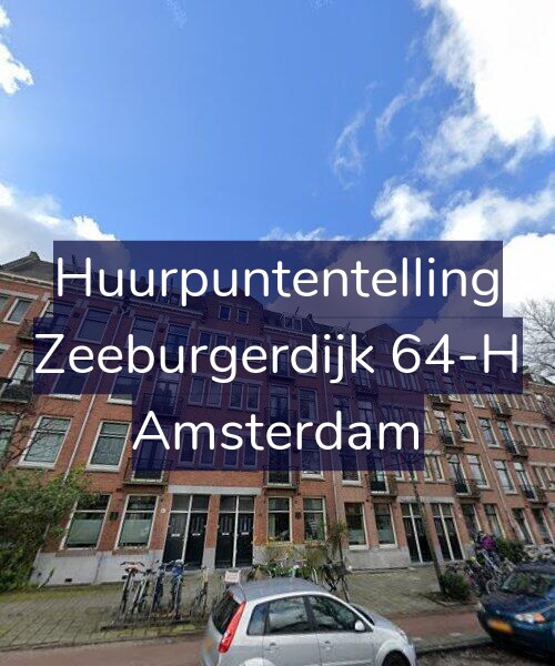 Foto gevel Huurpuntentelling voor Zeeburgerdijk 64-H, Amsterdam