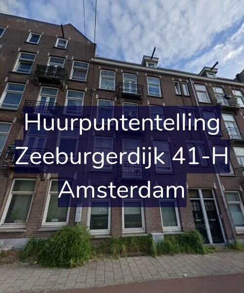 Foto gevel Huurpuntentelling voor Zeeburgerdijk 41-H, Amsterdam