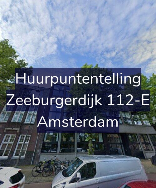 Foto gevel Huurpuntentelling voor Zeeburgerdijk 112-E, Amsterdam