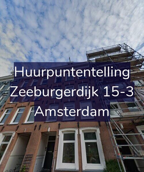 Foto gevel Huurpuntentelling voor Zeeburgerdijk 15-3, Amsterdam