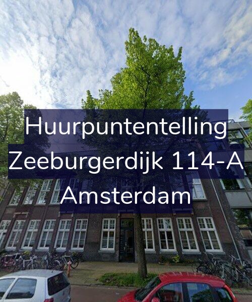 Foto gevel Huurpuntentelling voor Zeeburgerdijk 114-A, Amsterdam