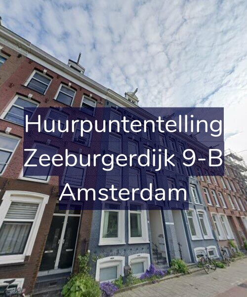 Foto gevel Huurpuntentelling voor Zeeburgerdijk 9-B, Amsterdam