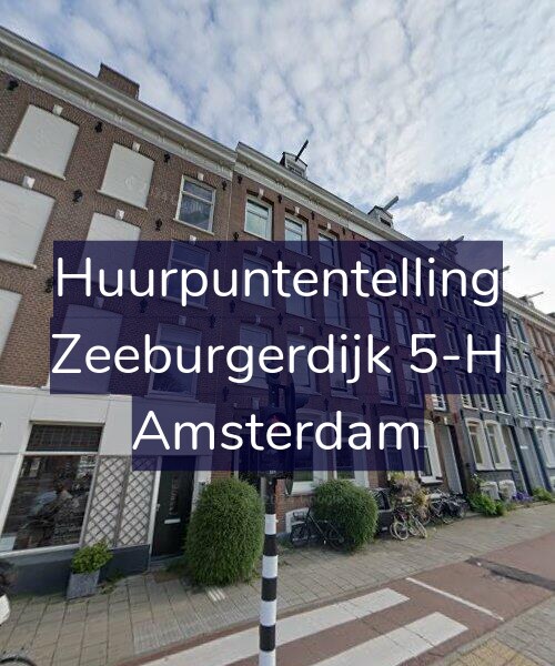 Foto gevel Huurpuntentelling voor Zeeburgerdijk 5-H, Amsterdam