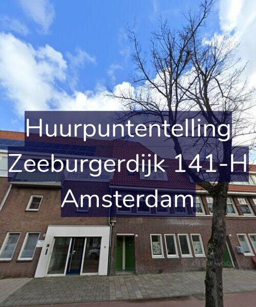 Foto gevel Huurpuntentelling voor Zeeburgerdijk 141-H, Amsterdam