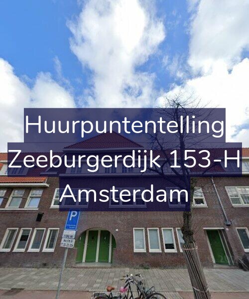 Foto gevel Huurpuntentelling voor Zeeburgerdijk 153-H, Amsterdam