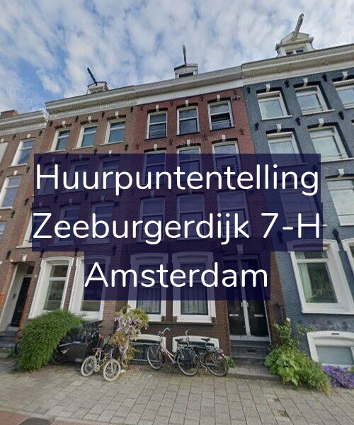 Foto gevel Huurpuntentelling voor Zeeburgerdijk 7-H, Amsterdam