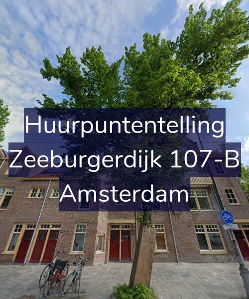 Foto gevel Huurpuntentelling voor Zeeburgerdijk 107-B, Amsterdam