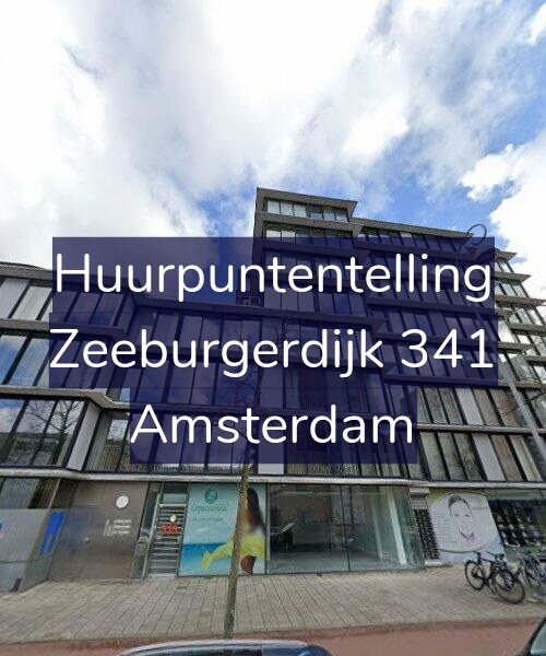 Foto gevel Huurpuntentelling voor Zeeburgerdijk 341, Amsterdam