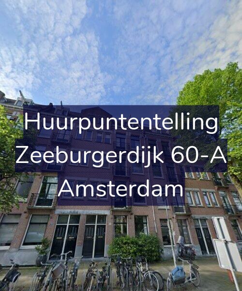 Foto gevel Huurpuntentelling voor Zeeburgerdijk 60-A, Amsterdam