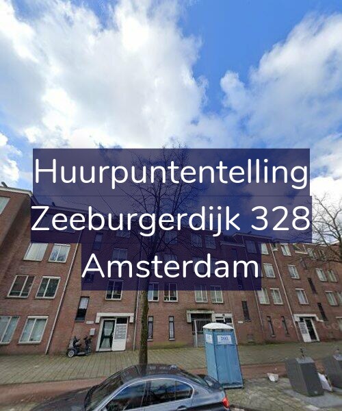 Foto gevel Huurpuntentelling voor Zeeburgerdijk 328, Amsterdam