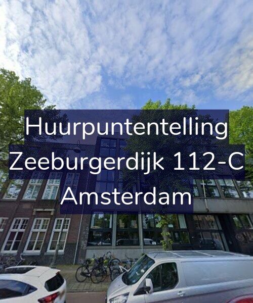 Foto gevel Huurpuntentelling voor Zeeburgerdijk 112-C, Amsterdam