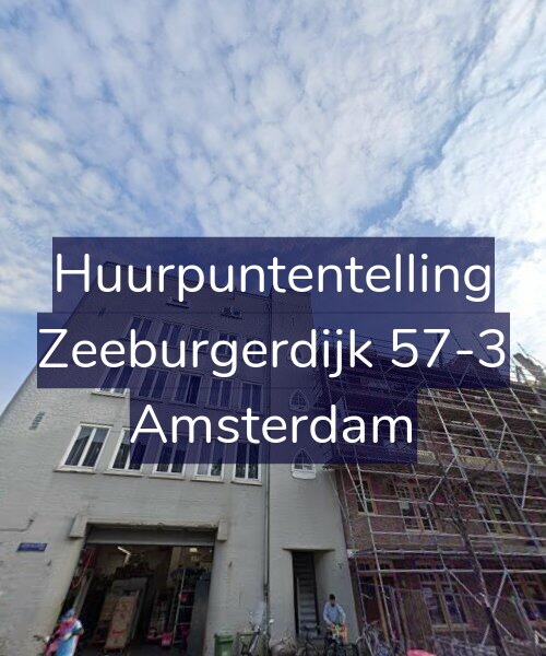 Foto gevel Huurpuntentelling voor Zeeburgerdijk 57-3, Amsterdam