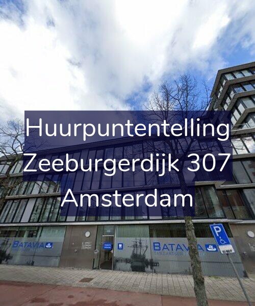Foto gevel Huurpuntentelling voor Zeeburgerdijk 307, Amsterdam