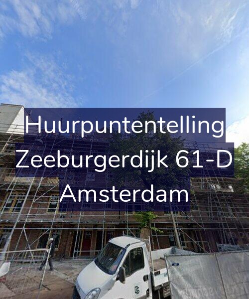 Foto gevel Huurpuntentelling voor Zeeburgerdijk 61-D, Amsterdam