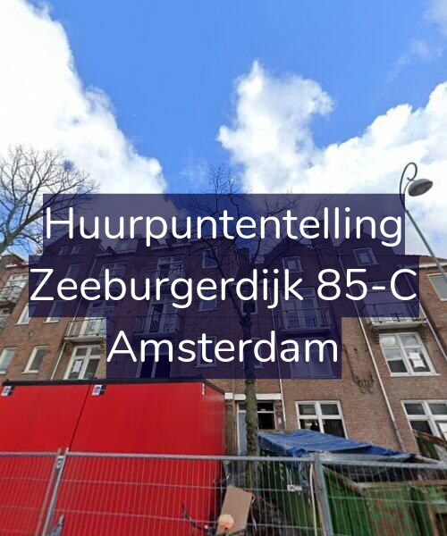 Foto gevel Huurpuntentelling voor Zeeburgerdijk 85-C, Amsterdam