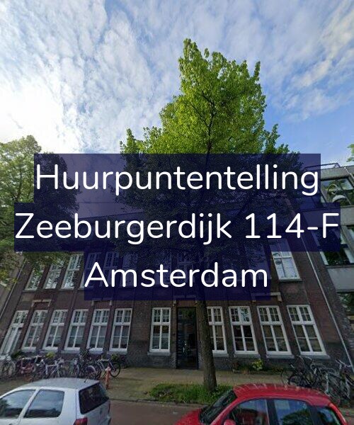Foto gevel Huurpuntentelling voor Zeeburgerdijk 114-F, Amsterdam