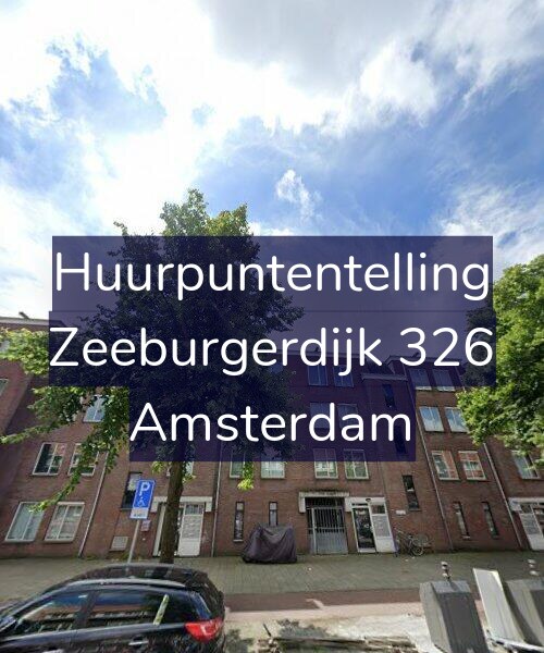 Foto gevel Huurpuntentelling voor Zeeburgerdijk 326, Amsterdam