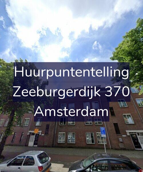 Foto gevel Huurpuntentelling voor Zeeburgerdijk 370, Amsterdam