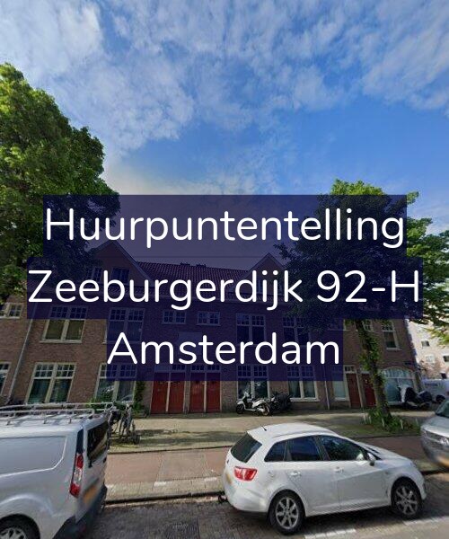 Foto gevel Huurpuntentelling voor Zeeburgerdijk 92-H, Amsterdam