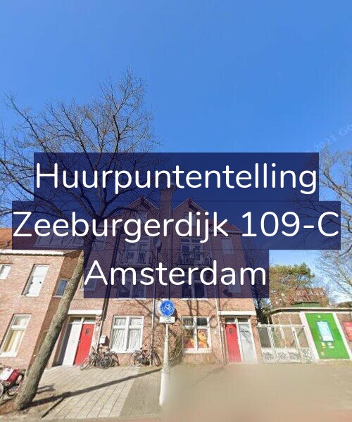 Foto gevel Huurpuntentelling voor Zeeburgerdijk 109-C, Amsterdam