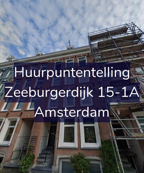 Foto gevel Huurpuntentelling voor Zeeburgerdijk 15-1A, Amsterdam