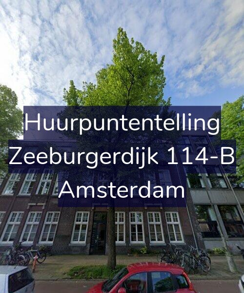 Foto gevel Huurpuntentelling voor Zeeburgerdijk 114-B, Amsterdam
